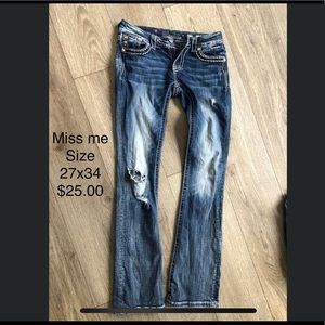 Miss Me size 27x34